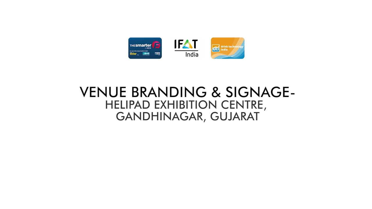 BRANDIING & SIGNAGE @ INTERSOLAR, IFAT, DTI 2021