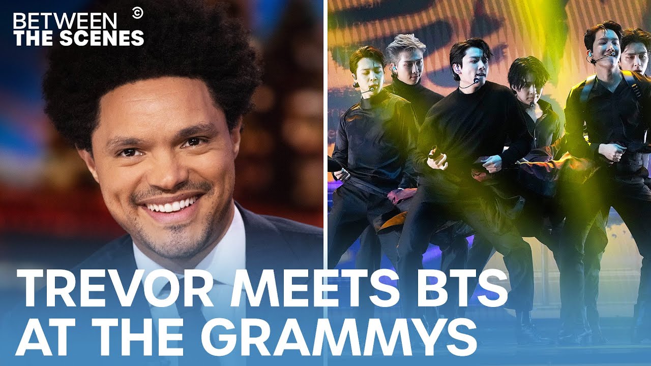 Trevor on Meeting BTS - Between The Scenes | The Daily Show