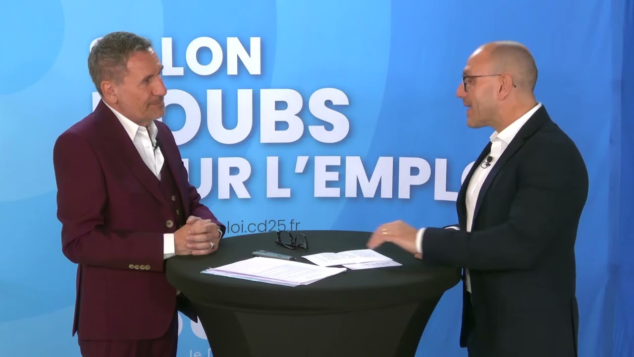Salon Doubs pour l'emploi 2026 : Ludovic FAGAUT – 1er Vice-Président