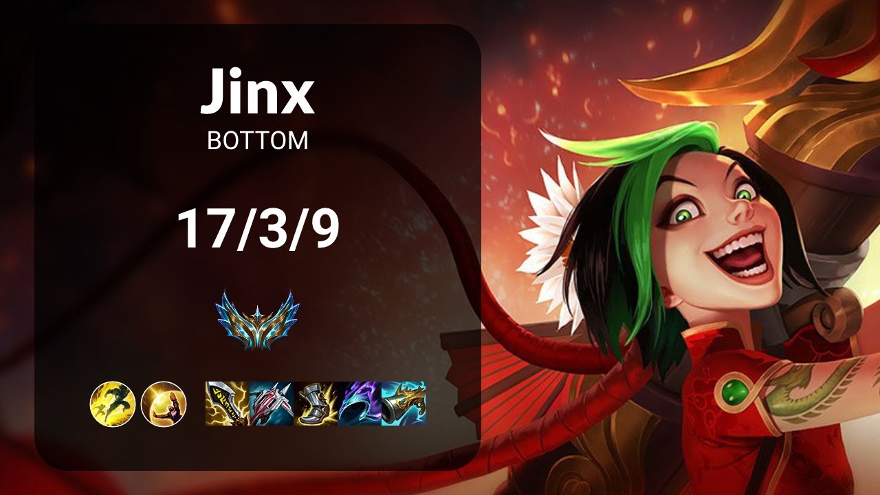 Jinx vs Tristana BOTTOM - KR CHALLENGER Patch 14.21
