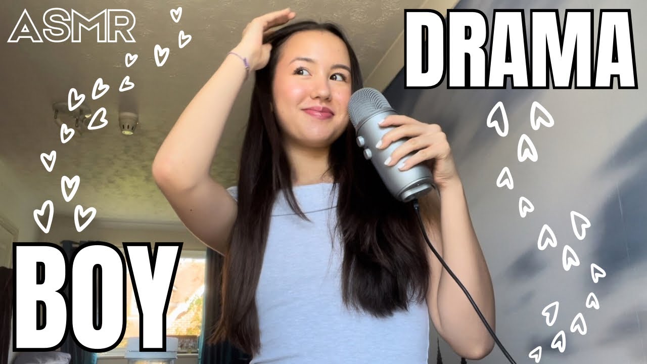 ASMR | Boy Drama Whisper Rambles! 🤍