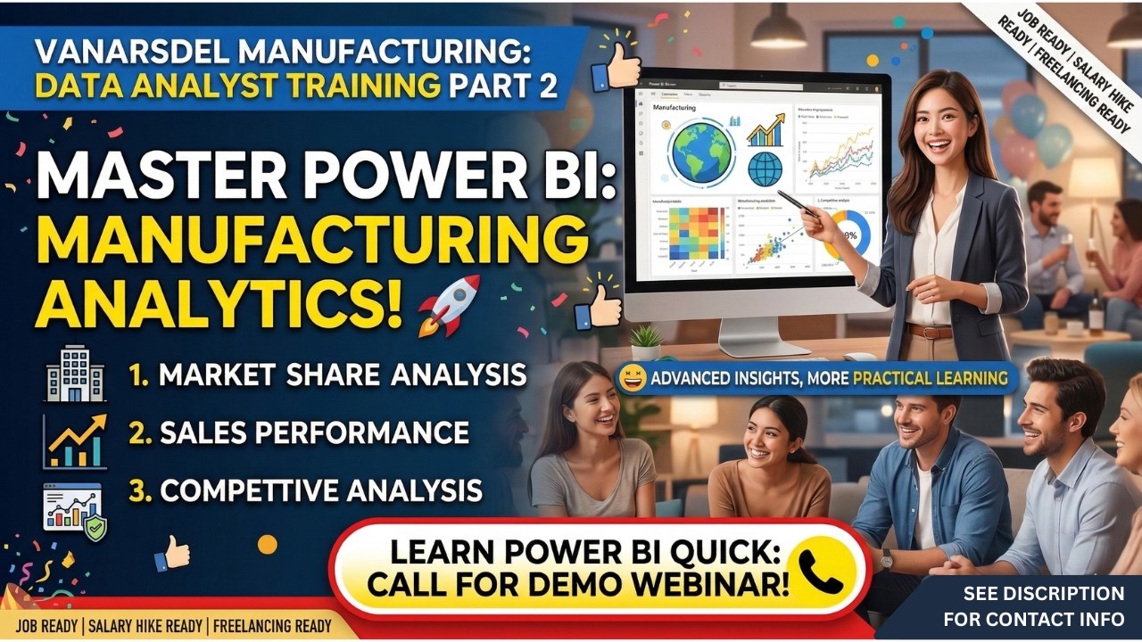 📊Advance Power BI Training Part 2 | Learn After Office Hours | Job Ready Skills 🚀