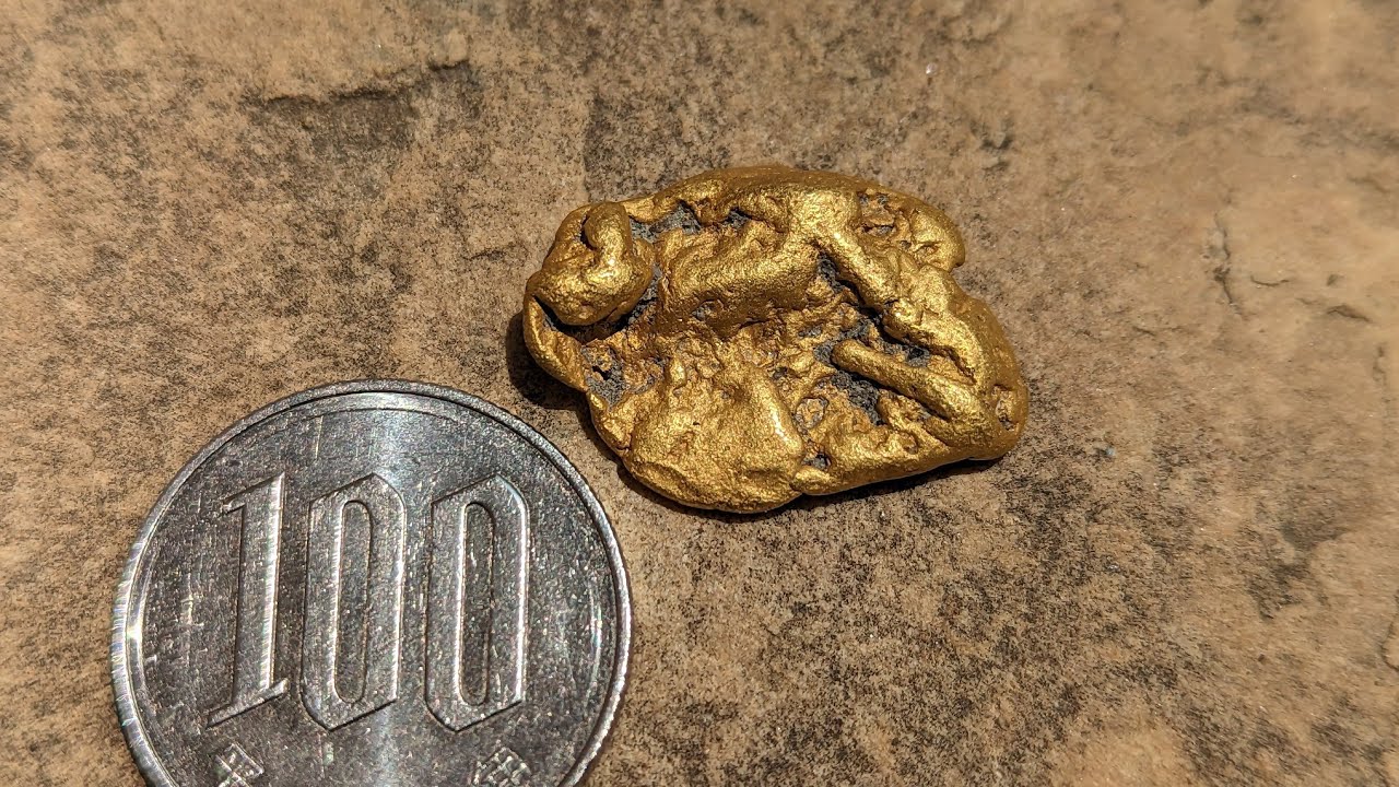 ⑨実践編　砂金掘り　#砂金掘り　#砂金採り　#夏休み　#Gold panning #How to snipe for Gold #사금