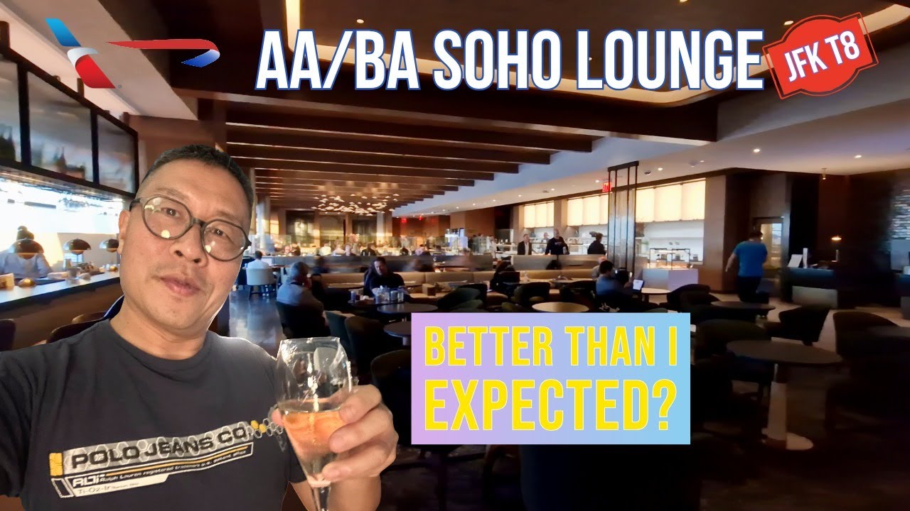 Soho Lounge в аэропорту JFK T8: настоящий опыт первого класса?