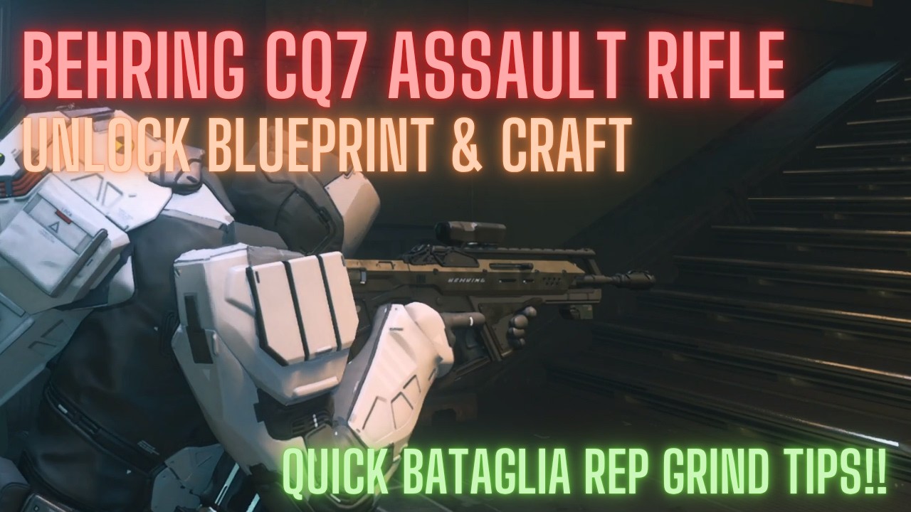 Unlock & Craft the New CQ7 Assault Rifle!!