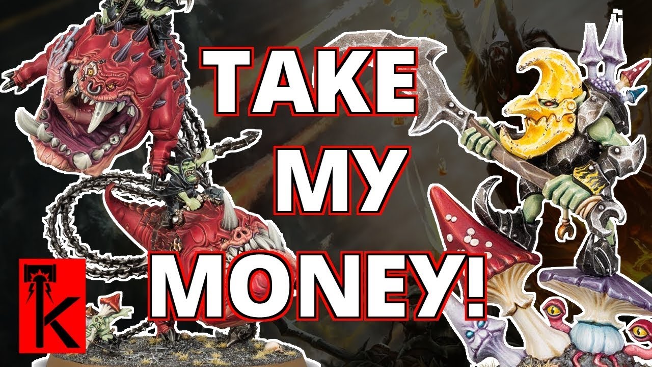 NEW GLOOMSPITE GITZ MODELS!! Warhammer Age of Sigmar