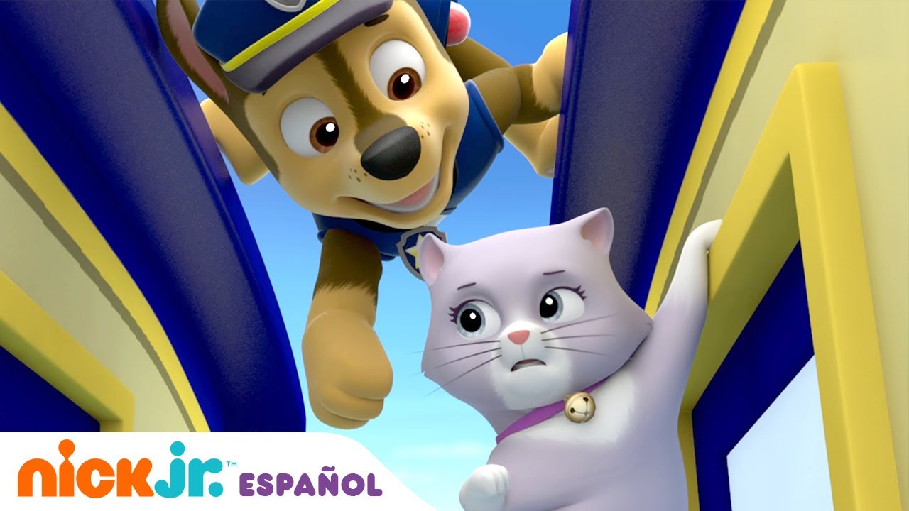 Paw Patrol, Patrulla de cachorros | ¡Los cachorros detienen el tren desbocado! | Nick Jr.