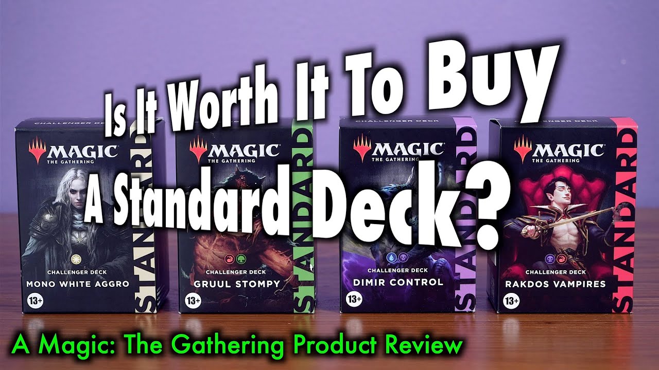 Is It Worth It To Buy A 2022 Standard Challenger Deck? A Magic: The Gathering Product Review