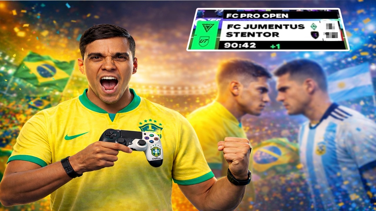 WENDELL LIRA ENFRENTOU ADVERSÁRIO ARGENTINO NA PREPARAÇÃO PARA E-LIBERTADORES!!