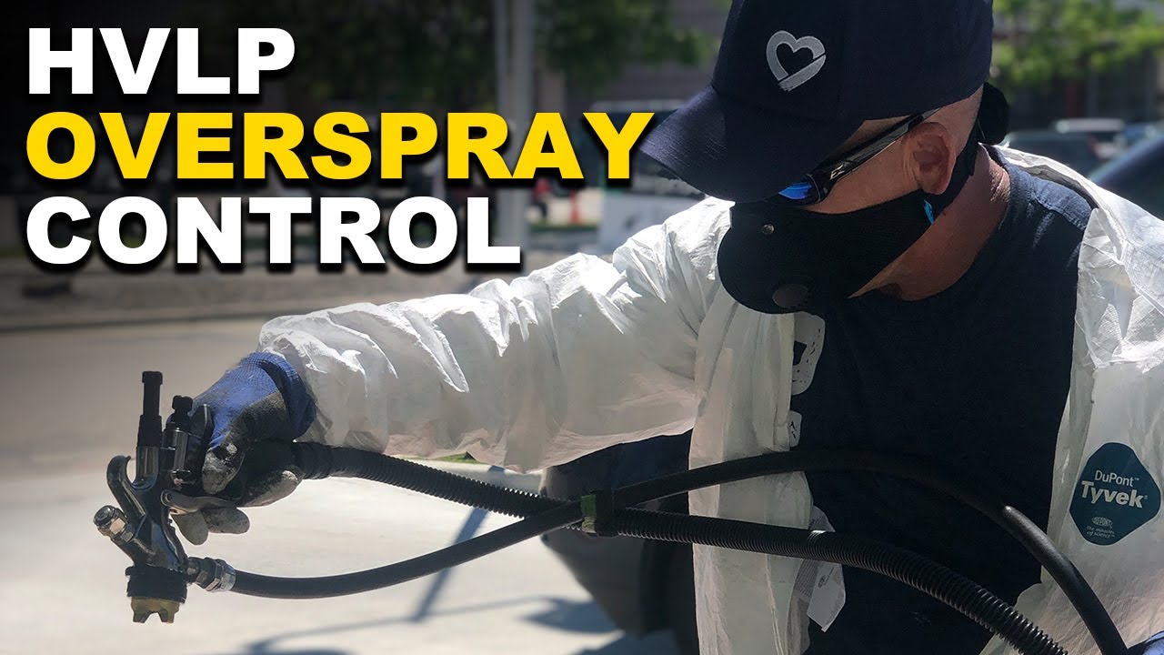 HVLP Overspray Control Valves | Tips Spraying With An HVLP Gun