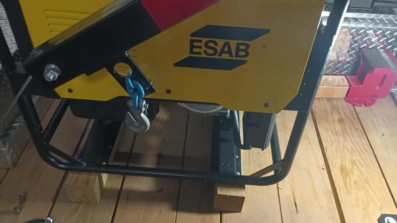Esab ruffian engine drive welder flaws and issues ! Brand new!