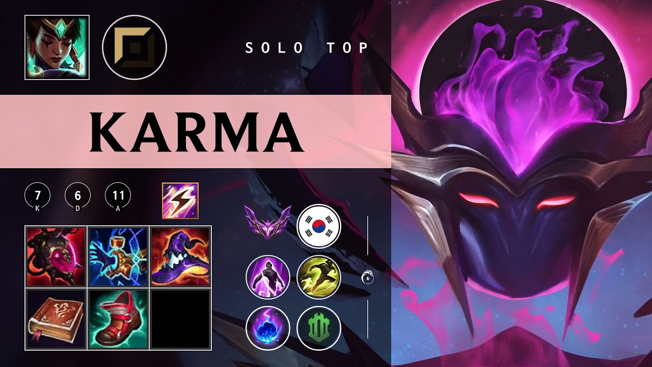 Karma Top vs Rumble - KR Master Patch 26.04