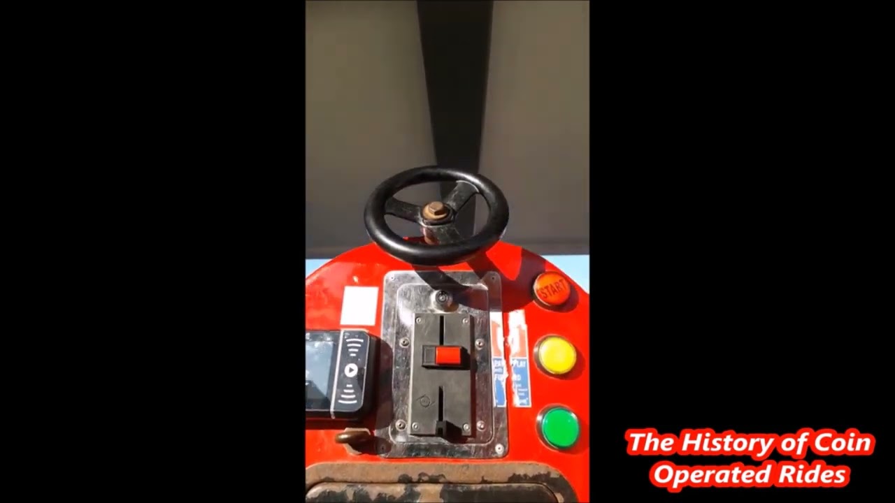 2000s Amutec Coin Operated Rocket Kiddie Ride - Tweenies (POV)