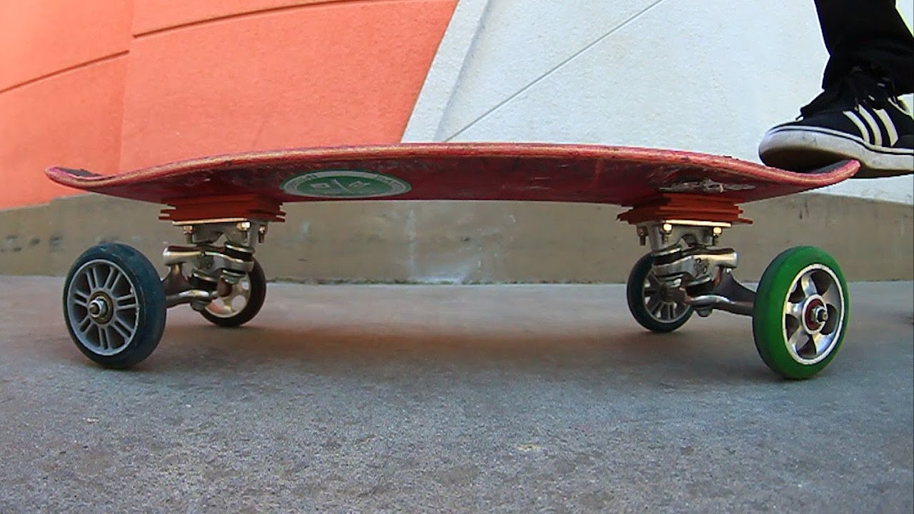 SCOOTER WHEEL SKATEBOARD | YOU MAKE IT WE SKATE IT EP 2