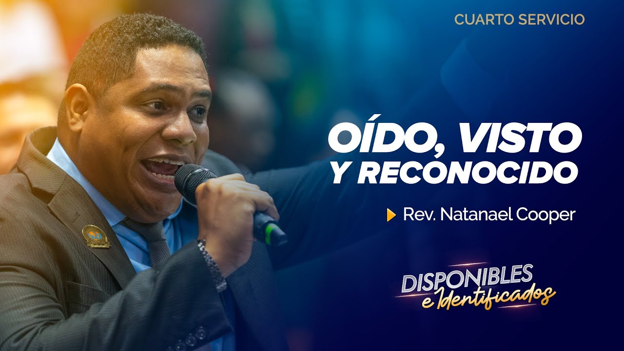 Convención Nacional de Jóvenes y Pastores 2022 | Disponibles E Identificados | Cuarto Servicio
