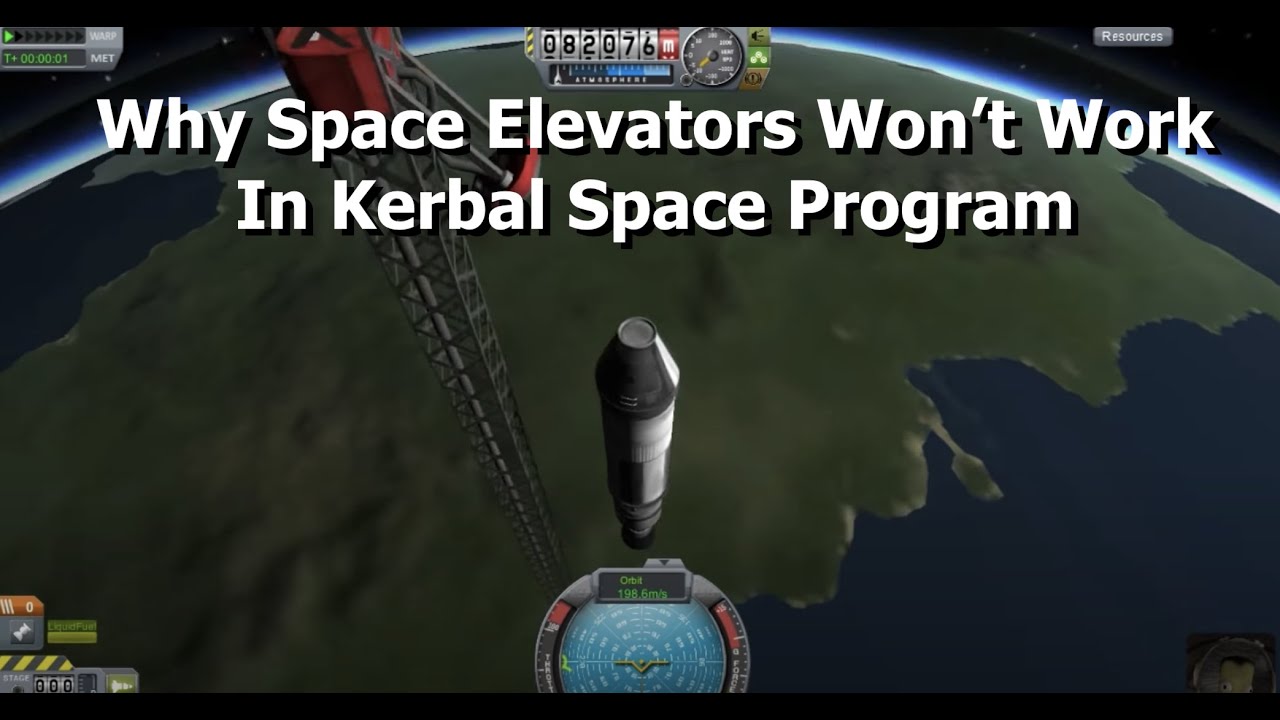 Kerbal Space Program - So, You Want Me To Build A Space Elevator?