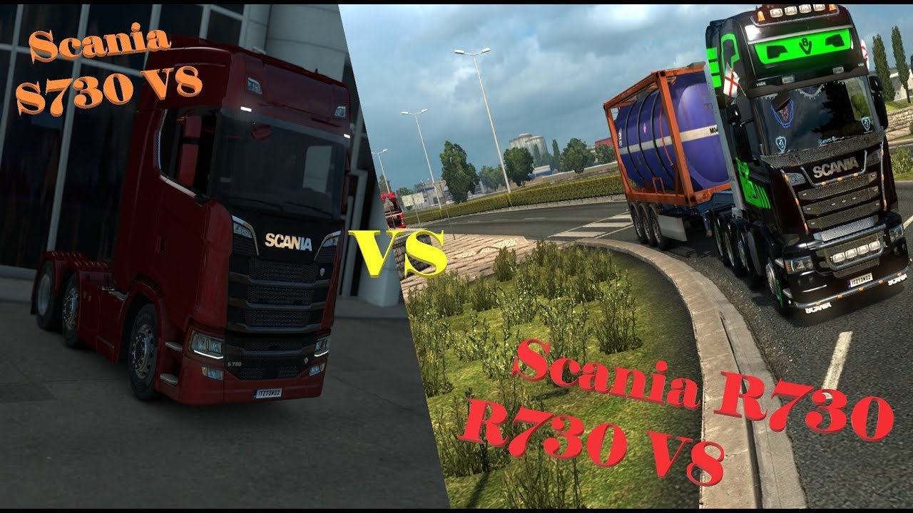 ETS2 | New Scania S730 VS Old Scania R730 0-60MPH Test