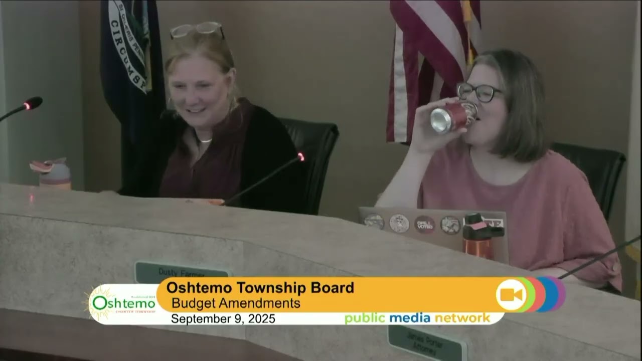 Oshtemo Township - Township Board - September 9, 2025 Oshtemo Township Board Meeting Highlights
