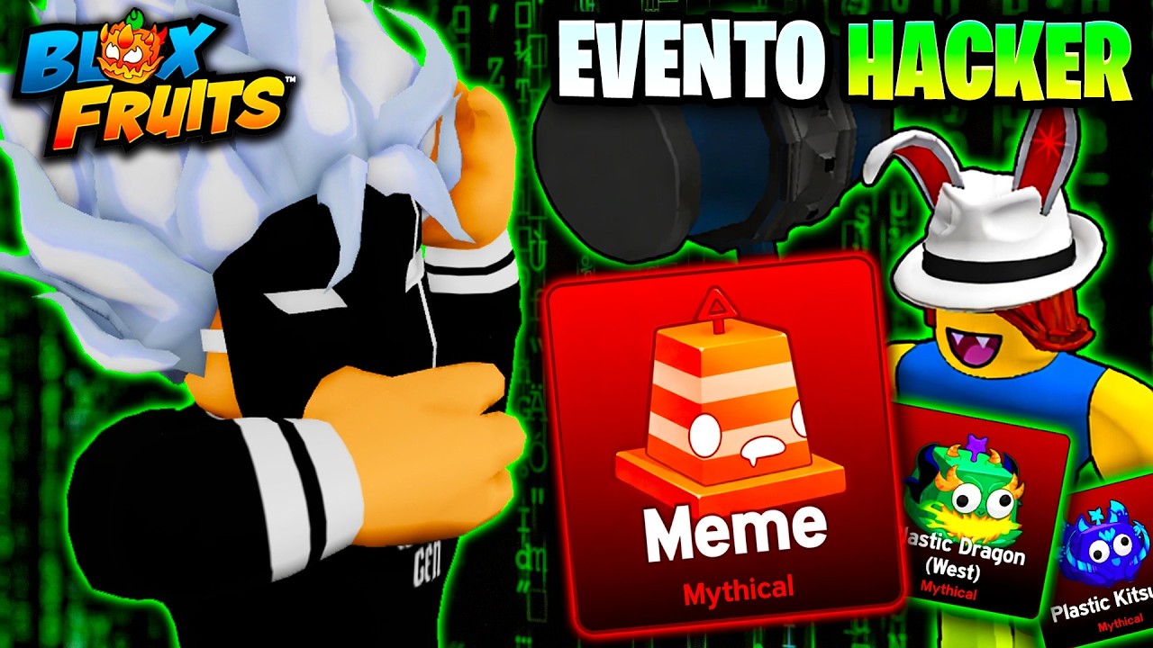 El EVENTO HACKER TE DA una FRUTA de ADMIN🖥️ Blox Fruits