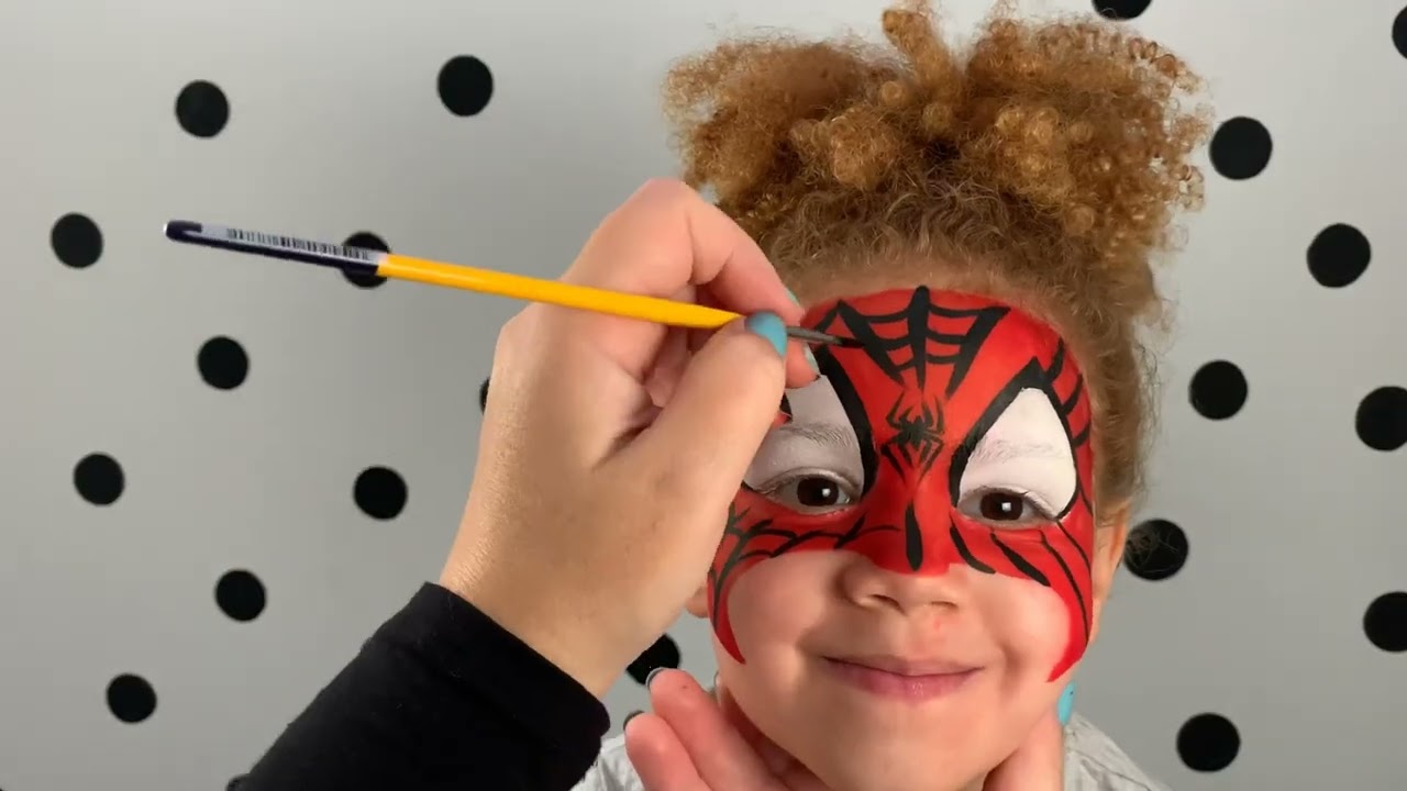 Truccabimbi Facile: Come Fare il Trucco di Spider-Man 🕷️