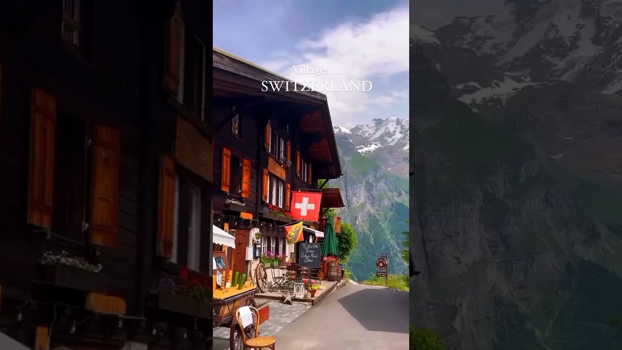 Charming Swiss Village Views | Pure Nature & Peace 🇨🇭✨