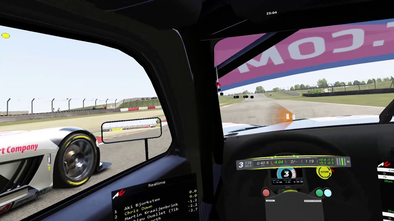 GT4 @ Donington GP Race 1 VR, Assetto Corsa, Ginetta G55 GT4