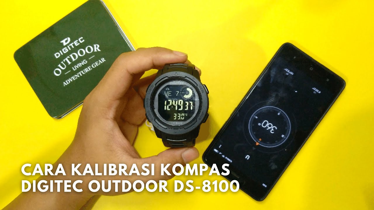 Cara Kalibrasi Kompas Digitec Outdoor DS-8100