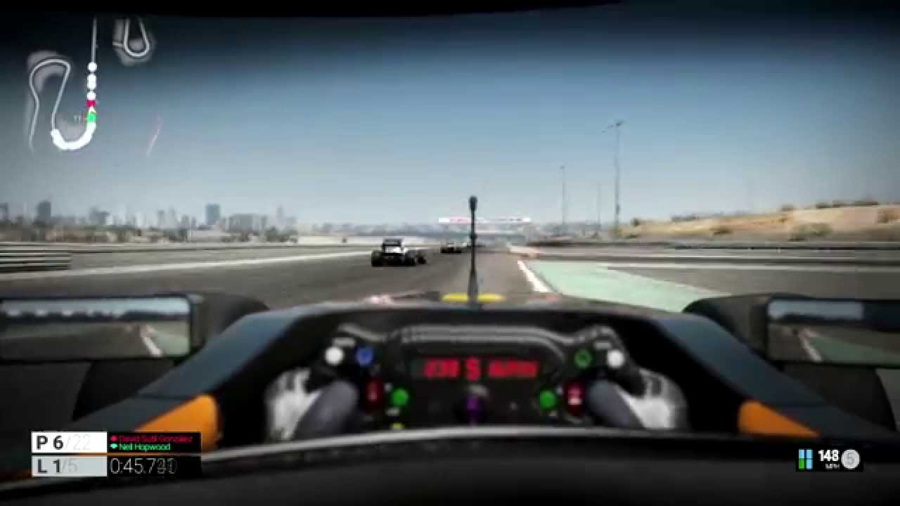 Project CARS - Formula 1 Race - Dubaï [Cockpit View]