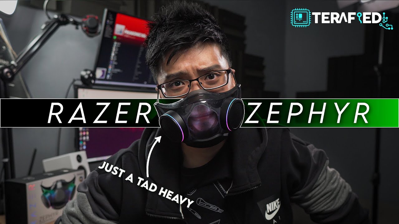 Razer Zephyr Review - A Mask On Steroids With Chroma RGB