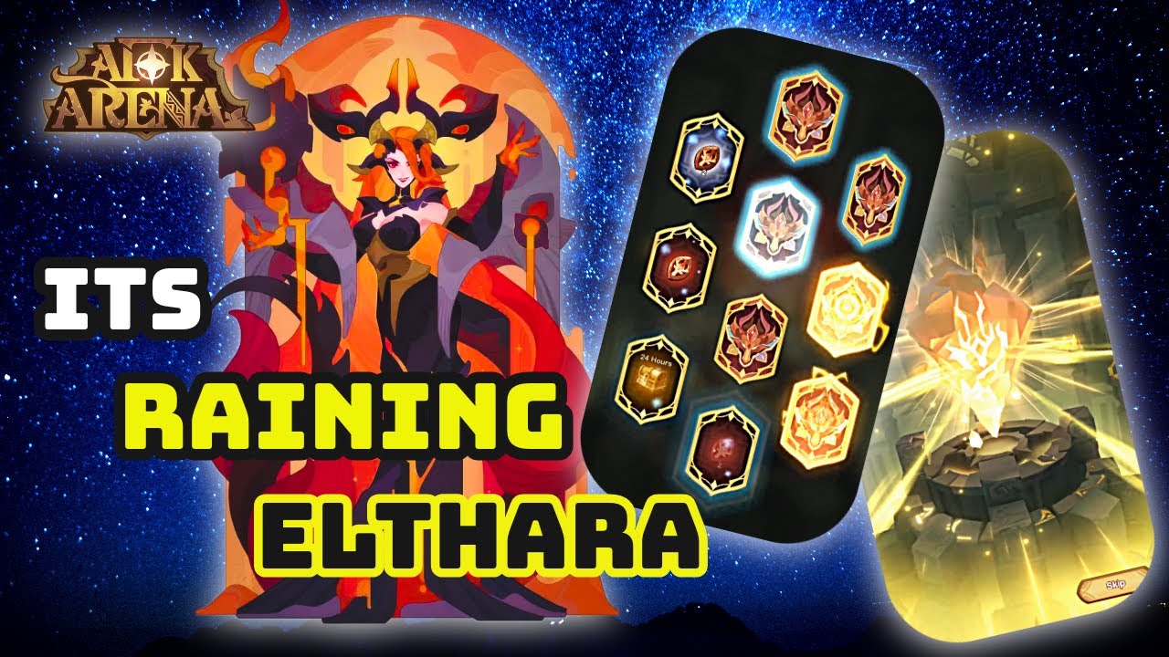 THE MOST INSANE Elthara Rolls - 500 Insignias ALL IN!!! (SALT WARNING) [AFK Arena]