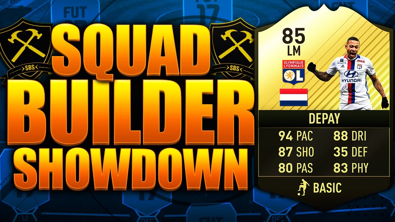 EPIC SIF DEPAY SQUAD BUILDER SHOWDOWN!! FIFA 17 ULTIMATE TEAM
