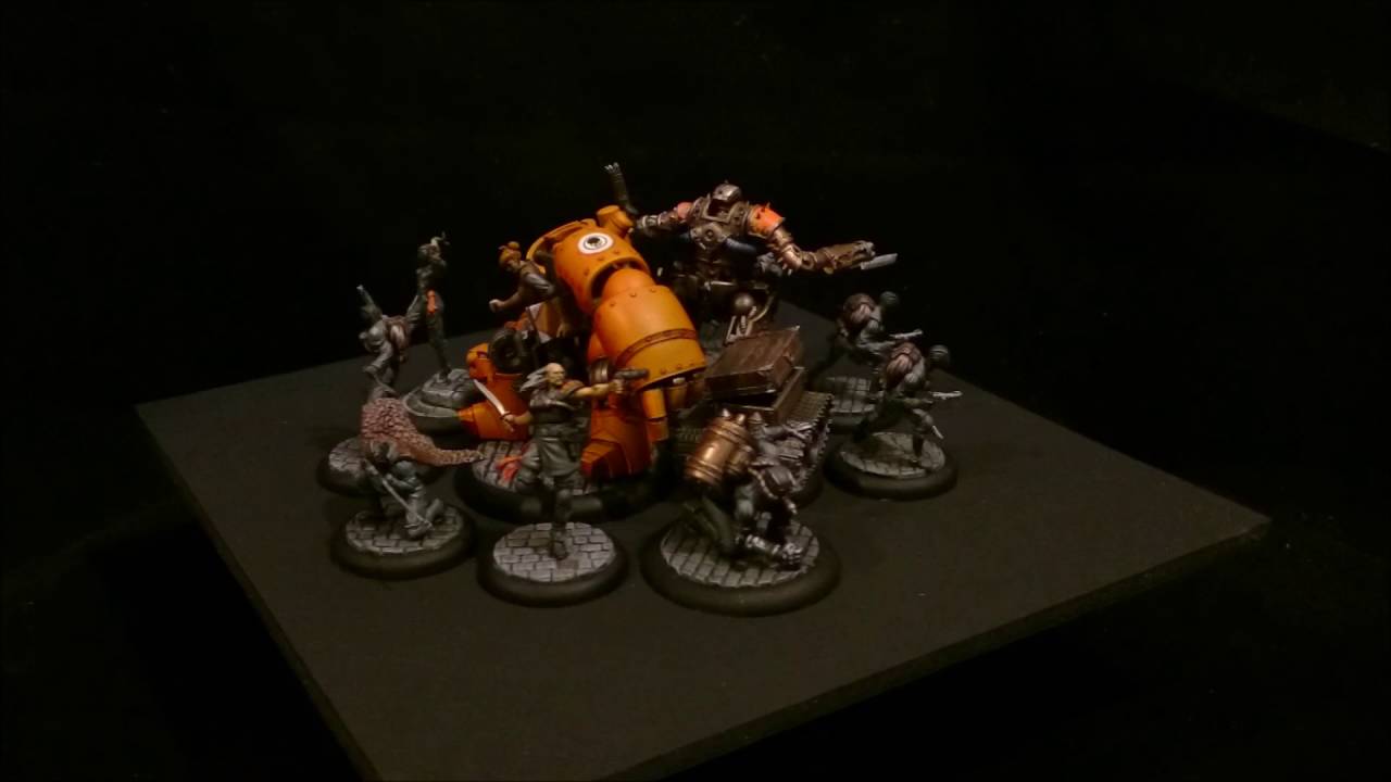 Showcase - Malifaux Von Schill Crew