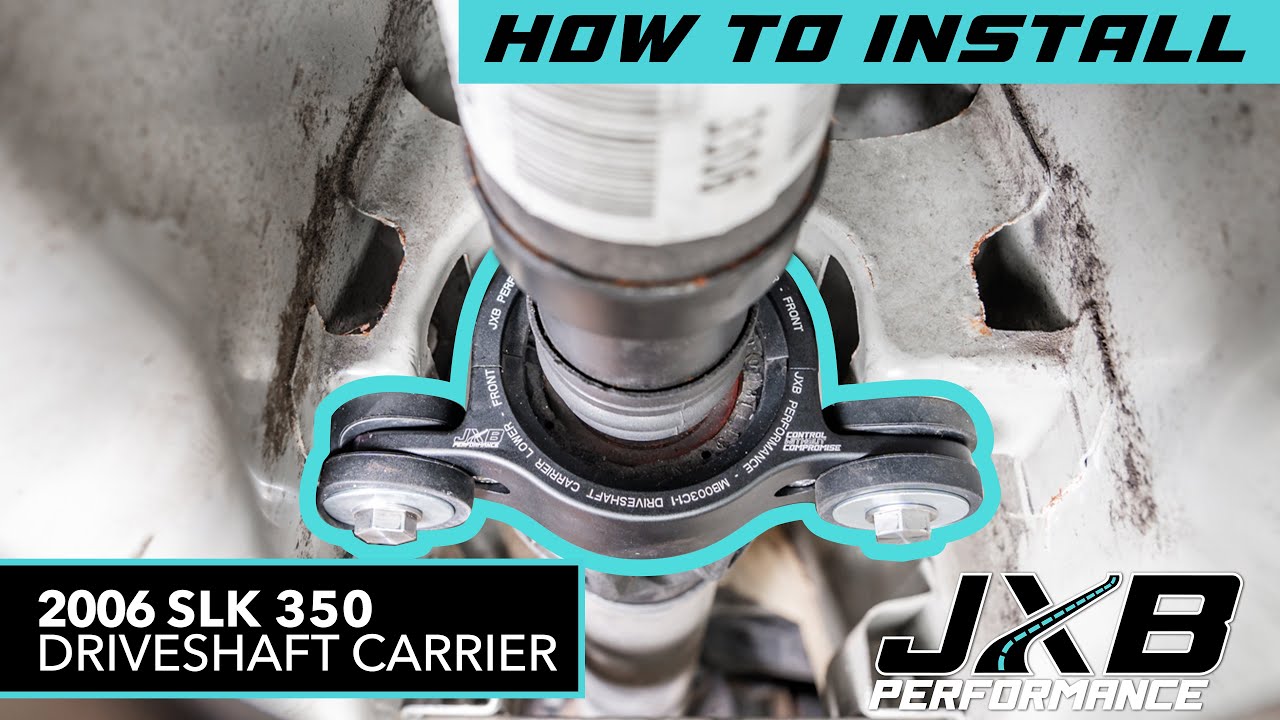 R171 SLK Driveshaft Carrier Install Guide | JXB Performance (MB003A0)
