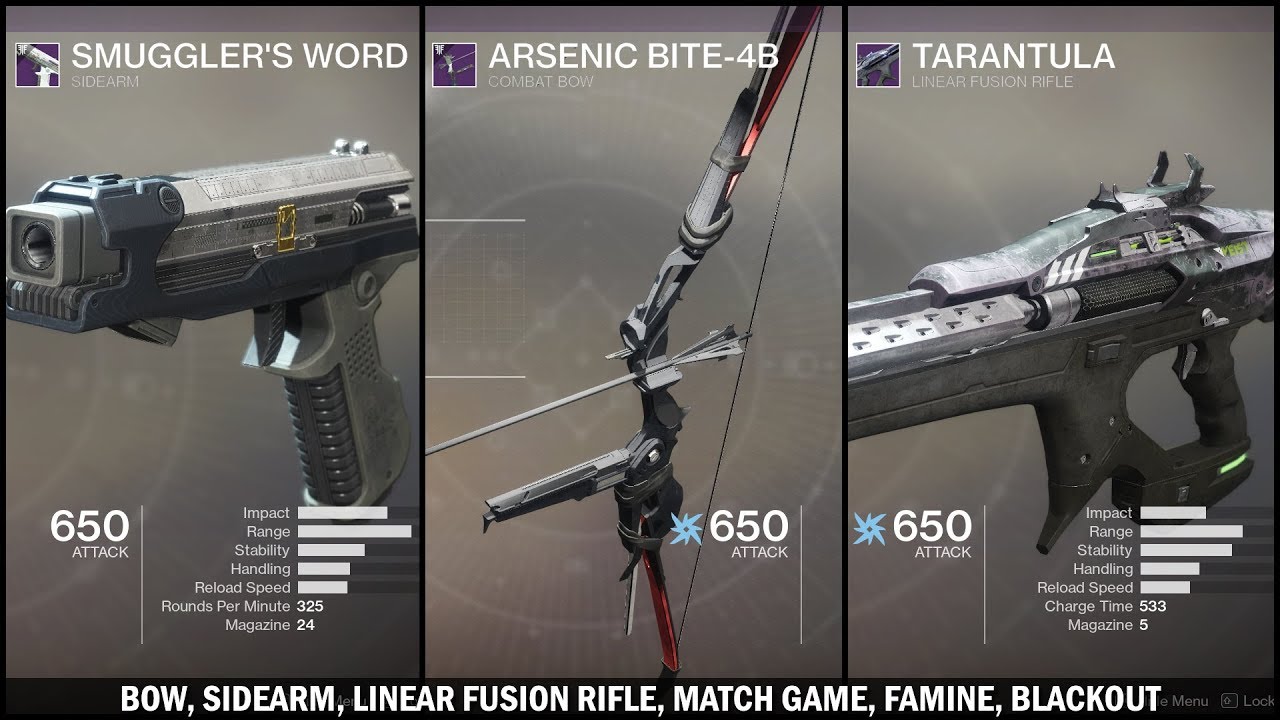 Viewer Loadout: Solo Nightfall w/ Sidearm, Bow & Linear Fusion Rifle [Destiny 2]
