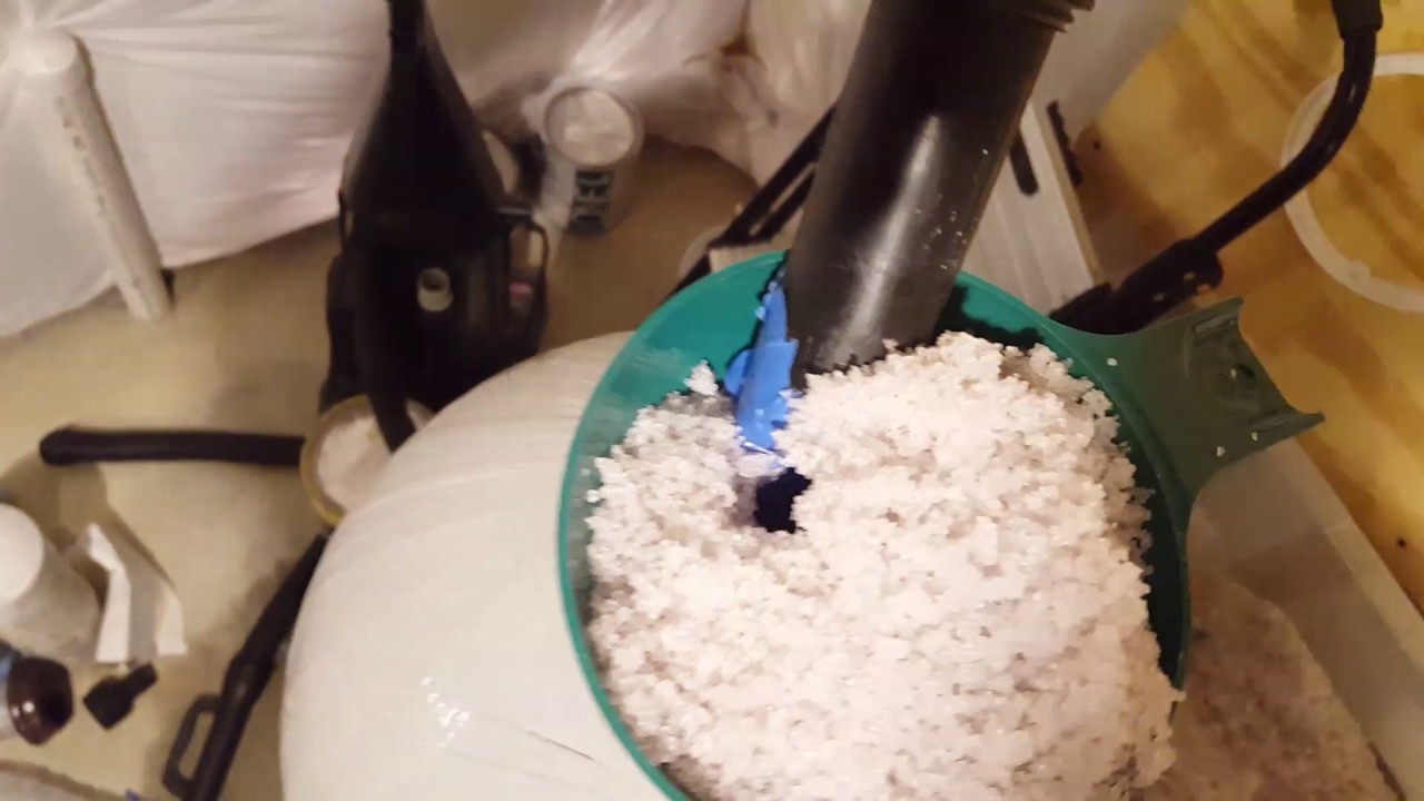 Re-bedding my water softener. FAST!