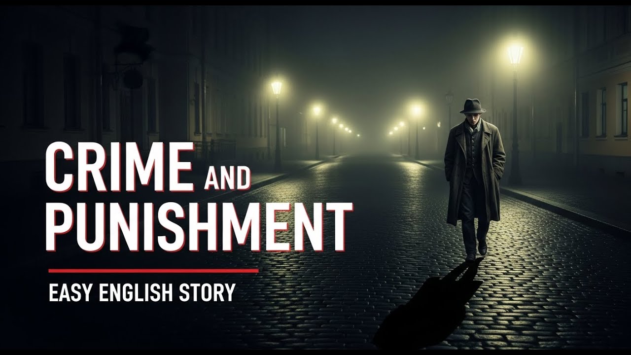 Crime and Punishment by Fyodor Dostoevsky | Russian Classic Novel | Learn English Through Story