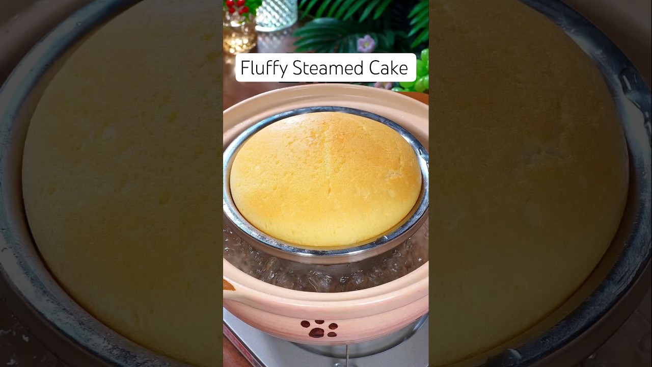 How to make Fluffy Steamed Cake #recipe
