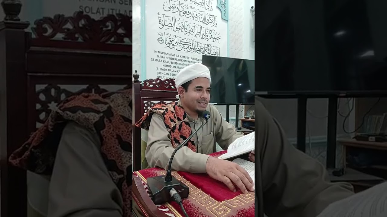 Kuliah Maghrib Habib Esaanageb Ben Yahya, Ahad 11/1/26 