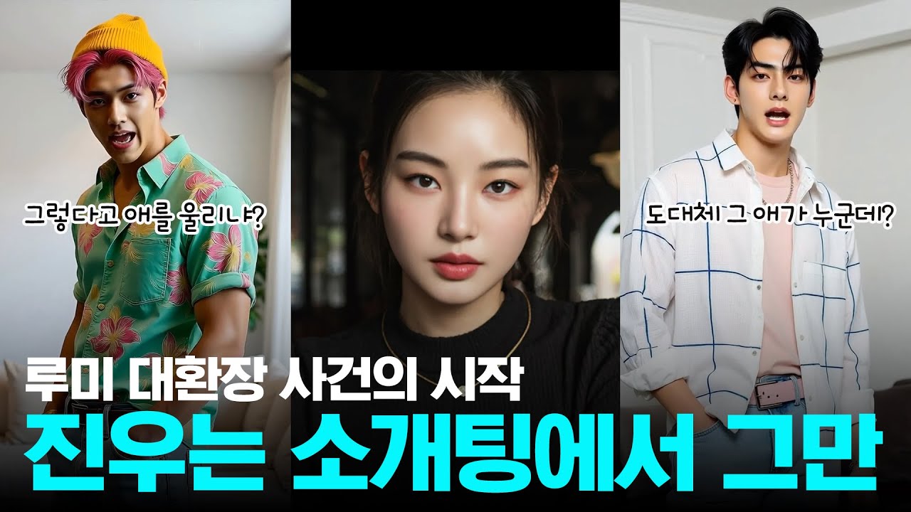 무례한 진우 전체 이야기 🤯 소개팅에 나간 사자보이즈 진우 에피소드 K-pop Demon Hunters | 케이팝 데몬 헌터스