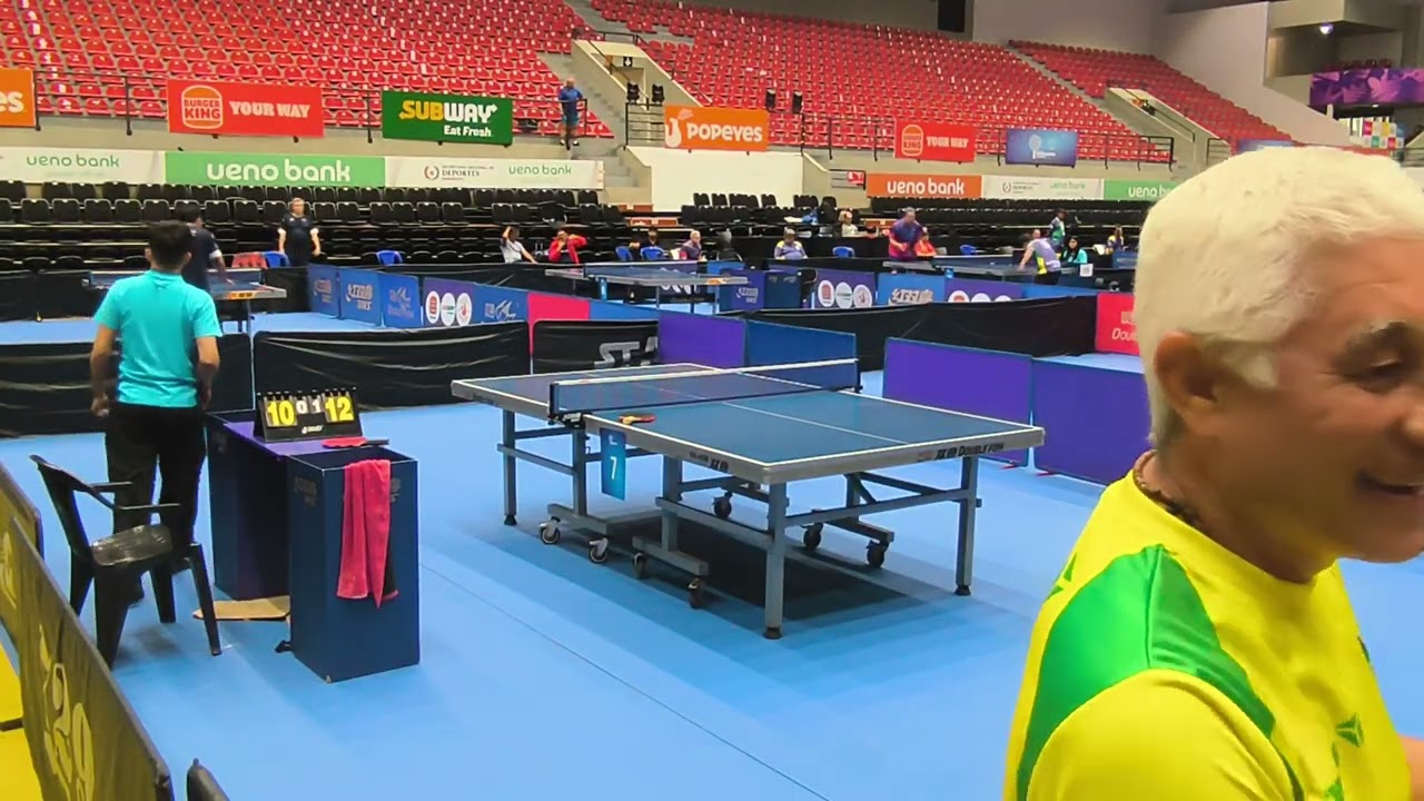 Brasil x Paraguai B - V50 - Raimundo Brito x Guido Ángel - Panamericano Masters Asunción 