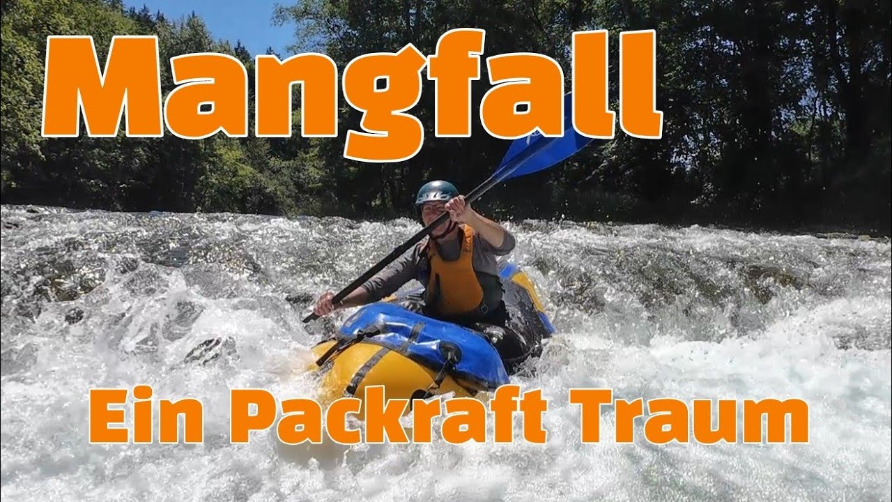 Die Mangfall als Packraft Tour / Wildwasser / Kanu / Kajak / Paddeln