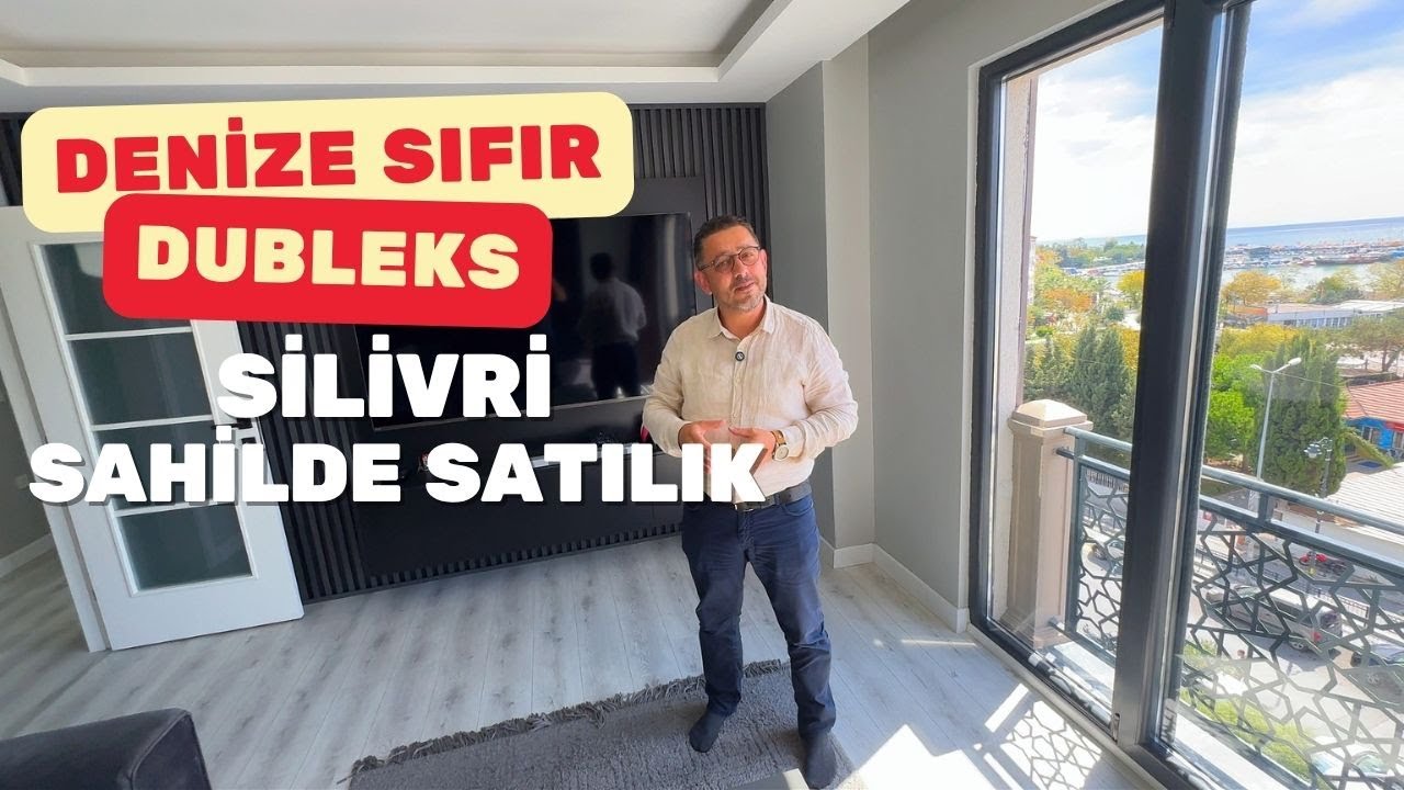 Silivri'de Denize Sıfır Dubleks Daireyi Gezdim