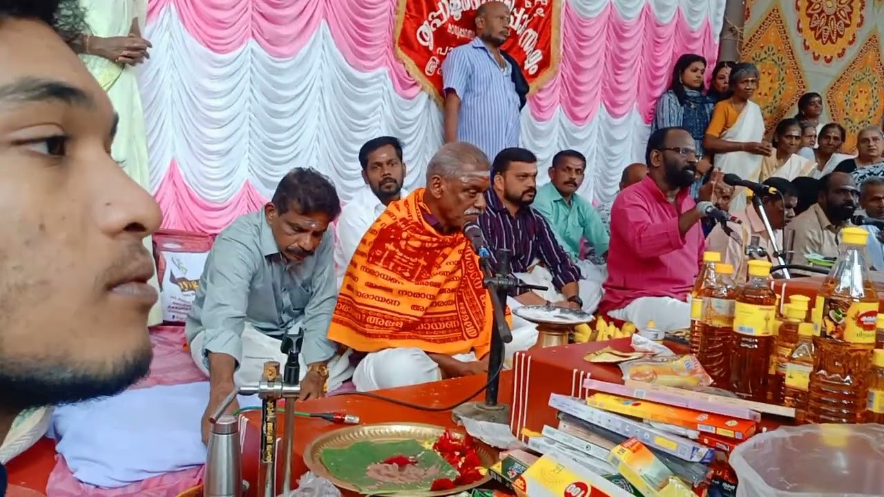 തൃപ്പാളൂർ, പുള്ളോട് , കൂട്ടക്കളം 2023 . ദേവി - പൊൻ മകൻ തിരു കല്യാണം. 