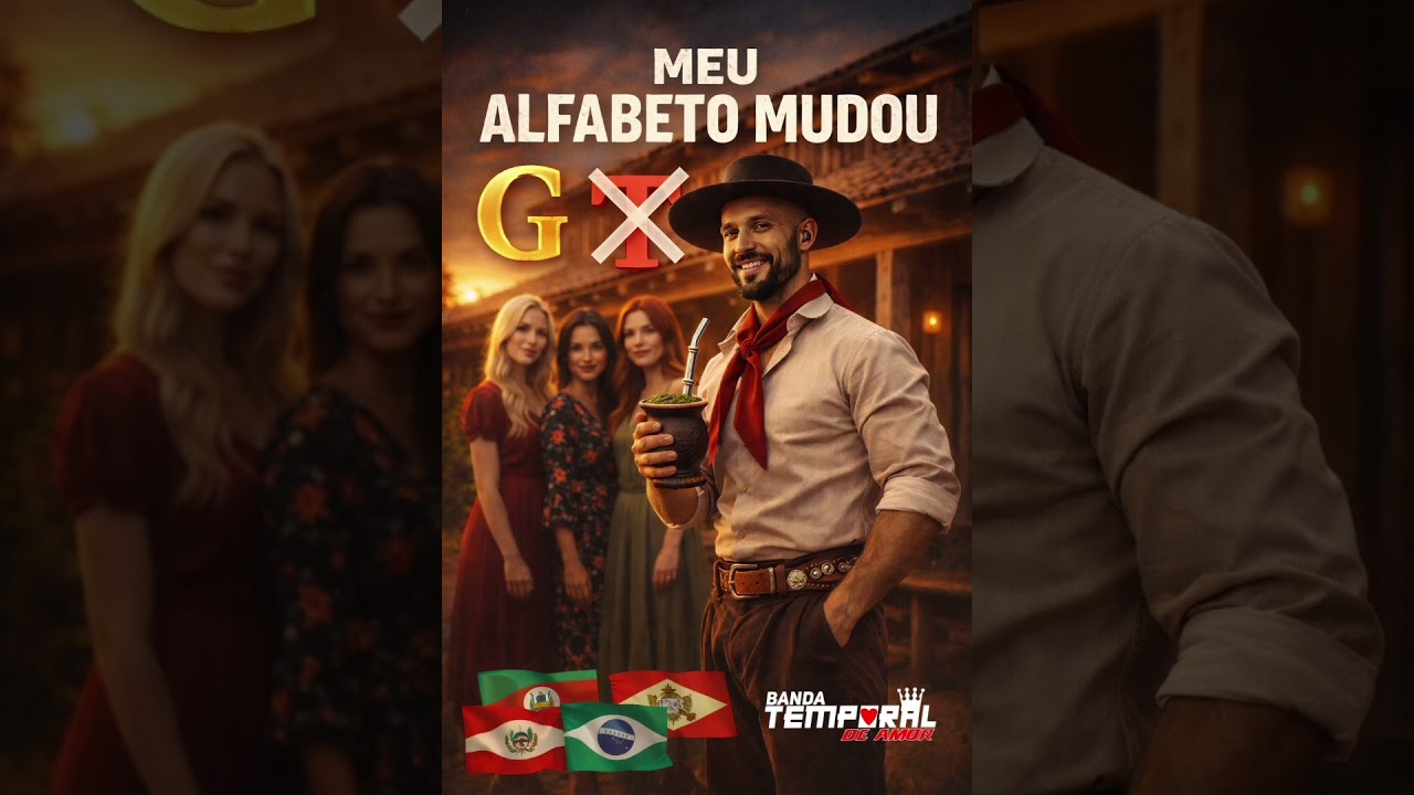 Meu alfabeto mudou banda Temporal de Amor oficial 