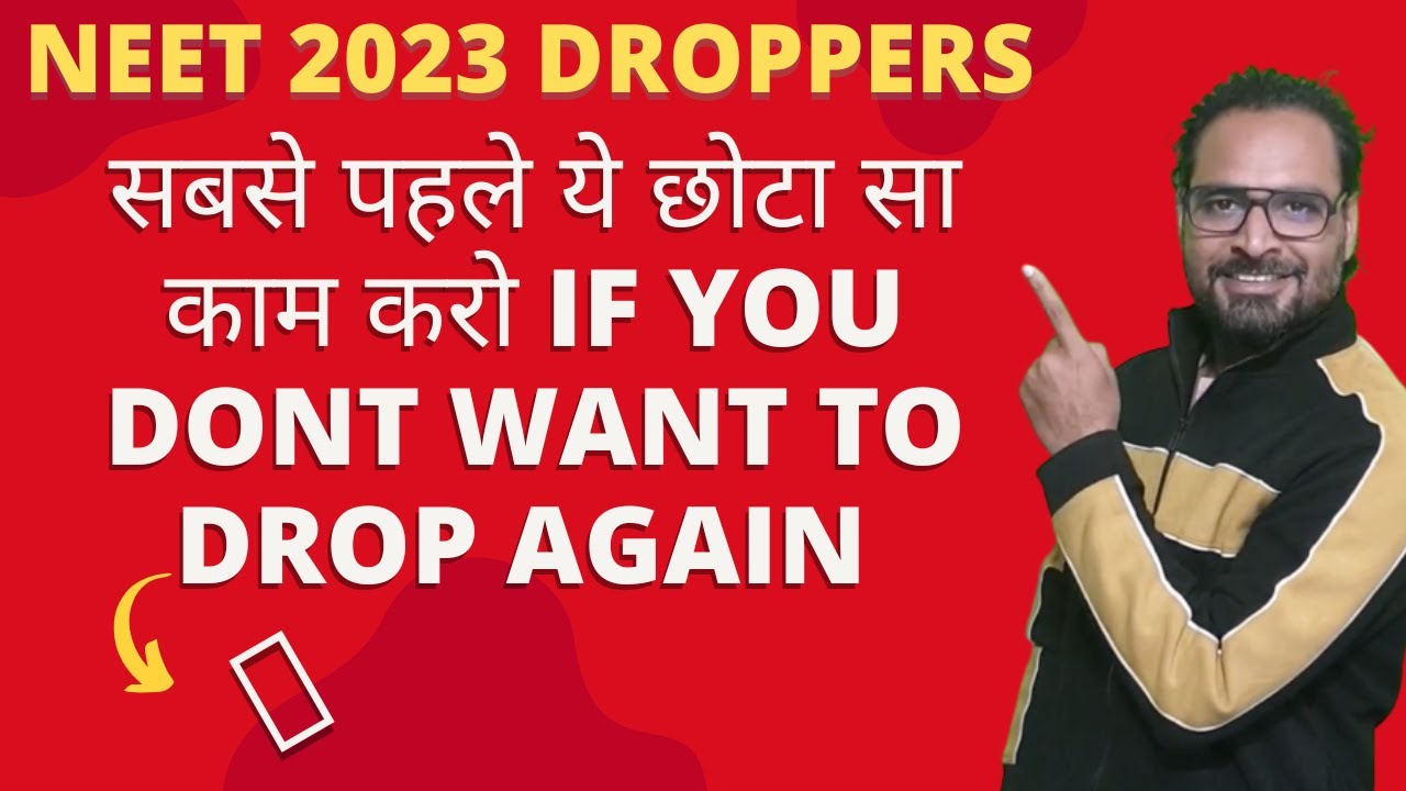 NEET 2023 Droppers | How to Start preparing for NEET ?? #shorts
