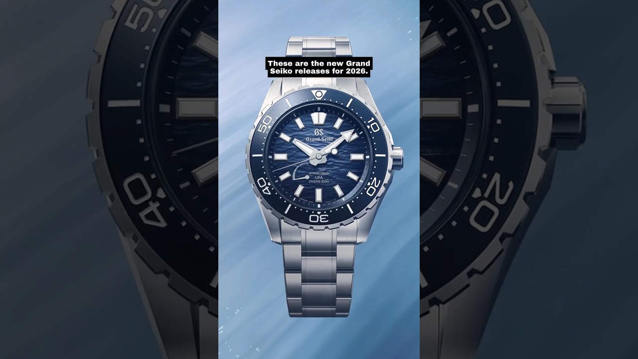 Новые часы Grand Seiko 2026 года - Watches & Wonders