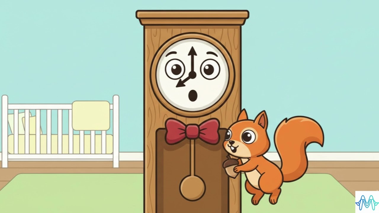Hickory Dickory Dock   Fun Animal Song for Kids ⏰