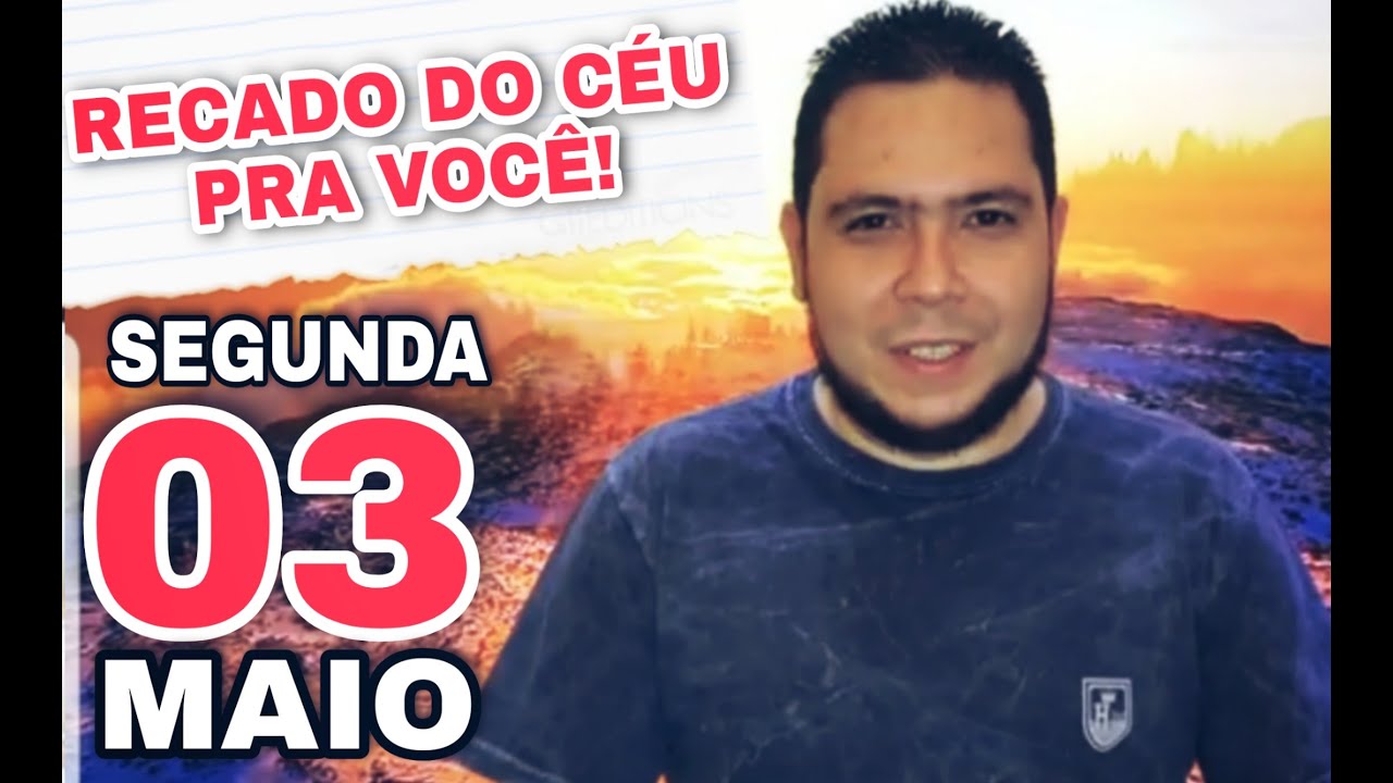 MENSAGEM🎁DE DEUS PARA ESSA SEGUNDA, 03 DE MAIO