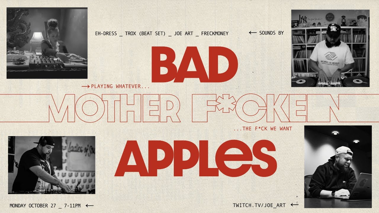 Bad Apples Vol.56 | Joe Art - Grooves, Grit & Golden Era Energy