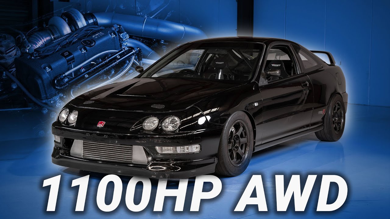 1100HP All Wheel Drive Integra | BYP Built K24 Pocket Rocket - Turbosmart Titans